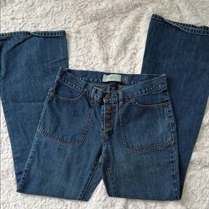 GAP Women's Blue Flare Jeans